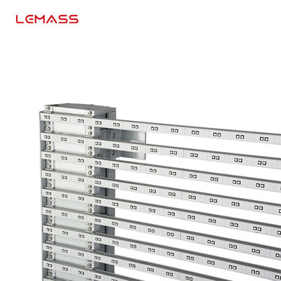 Màn hình LED trong suốt thương mại P81000 * 500mm Màu sắc tùy chỉnh LMS-Mesh