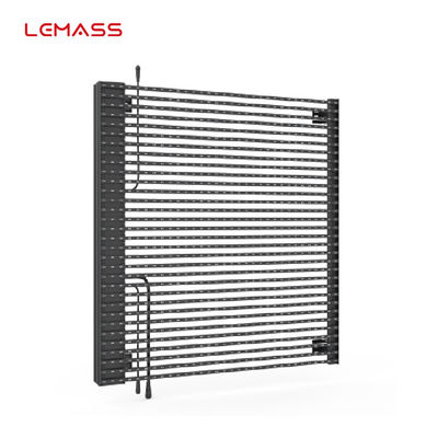 Tủ màn hình LED ngoài trời P15.6 DIP RGB Độ sáng trong suốt 7000cd / Sqm