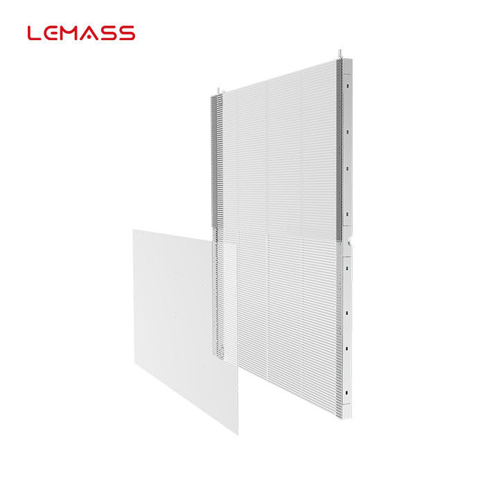 Màn hình hiển thị LED sáng tạo P7.8 trong nhà, Tường video LED trong suốt siêu mỏng